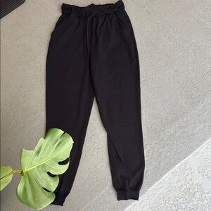 Lululemon Athletica Black Jogger Track Pants
